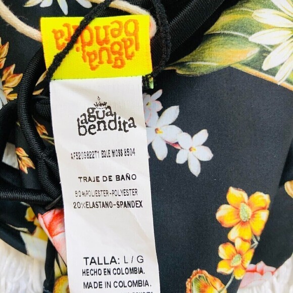 Agua Bendita Womens Egle Moss Bikini Reversible Bottom Large - Picture 11 of 12